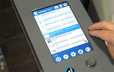 Fusion Maker-Touchscreen-Steuerungen